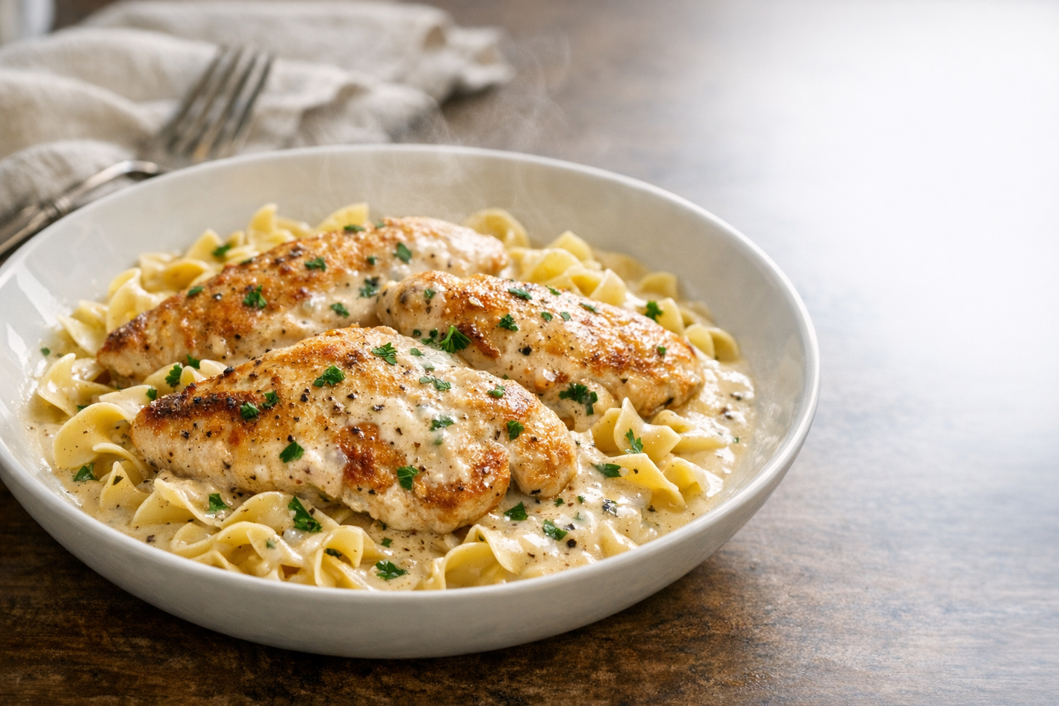 Creamy Chicken Comfort Dinner