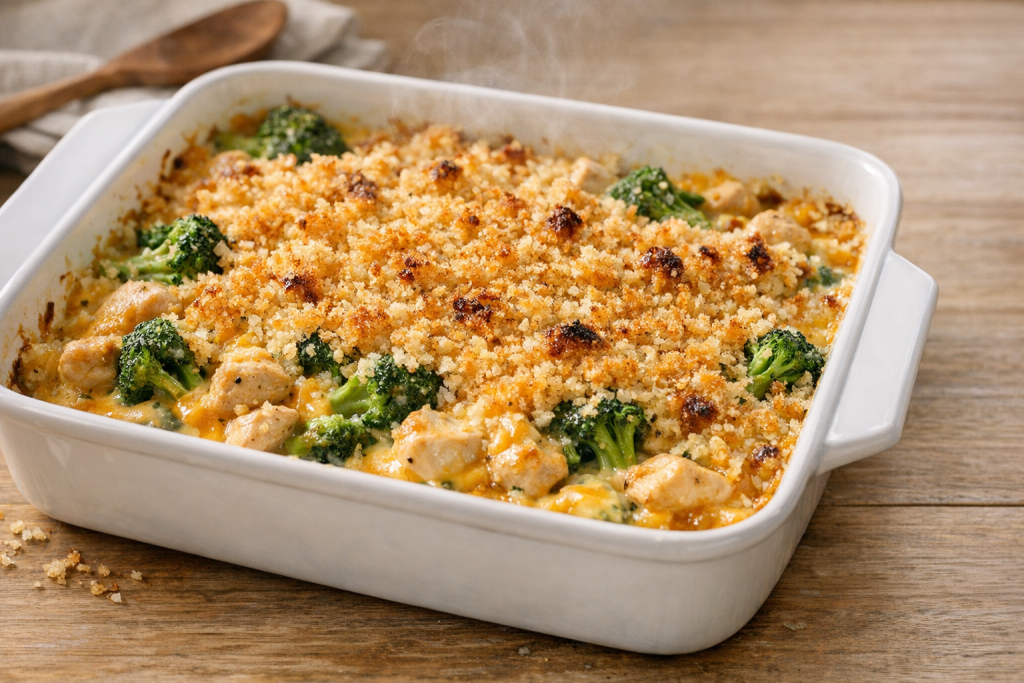 Easy Chicken and Broccoli Bake