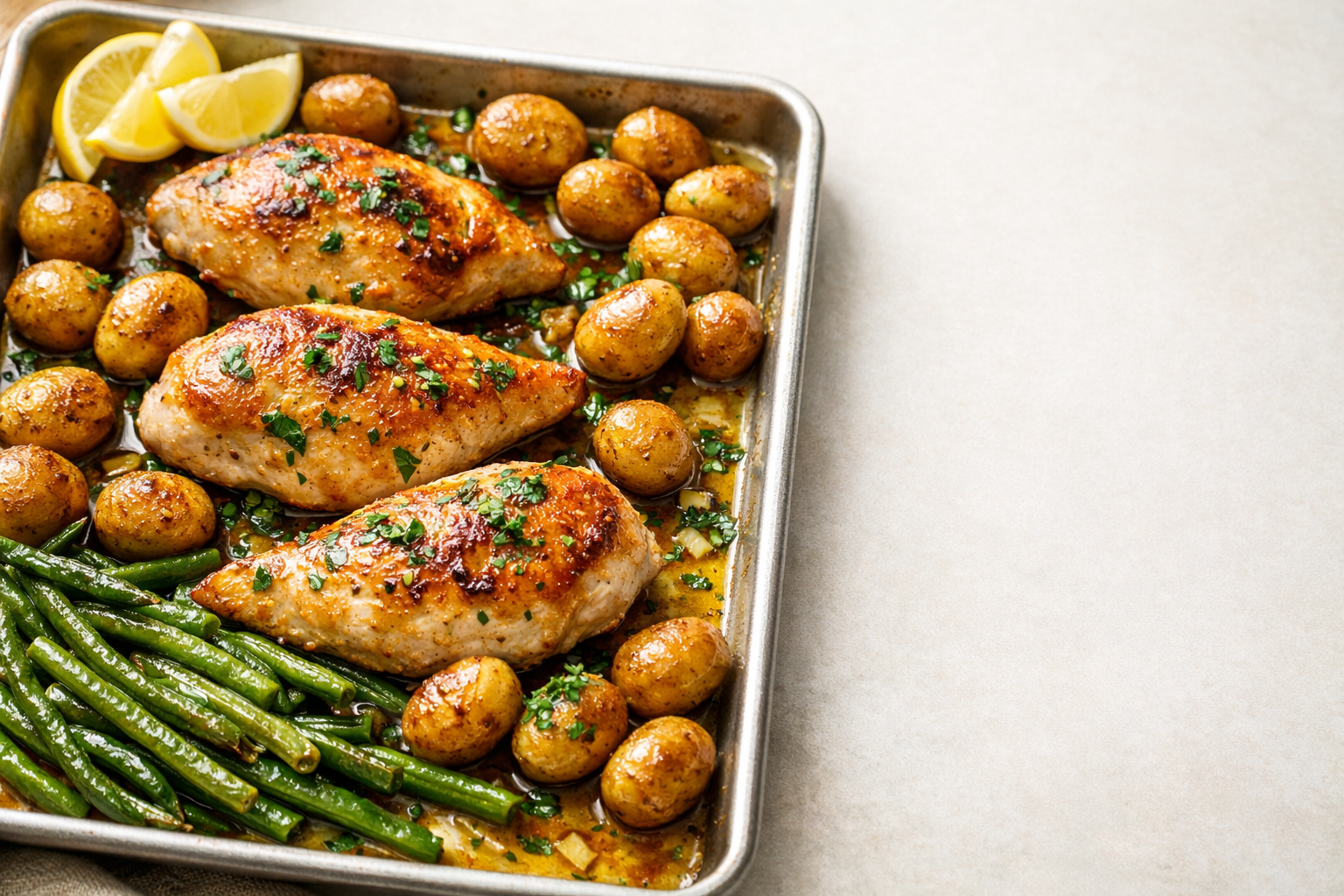 One Pan Chicken Breast Dinner