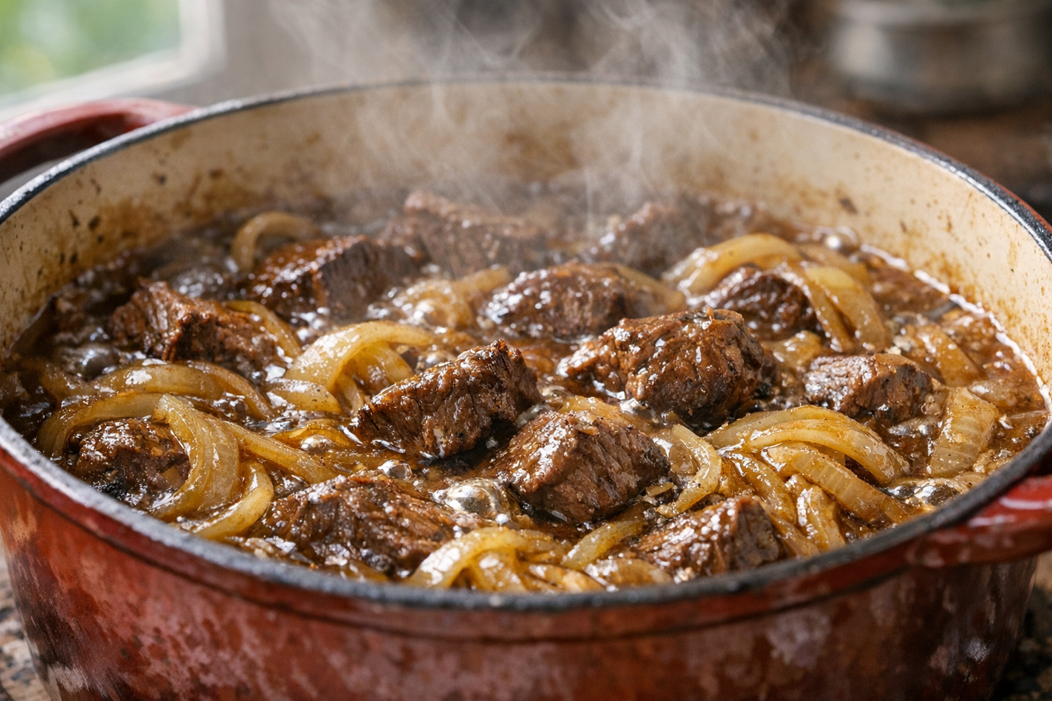 Old-Fashioned Beef and Onion Bake (Easy Comfort Food)