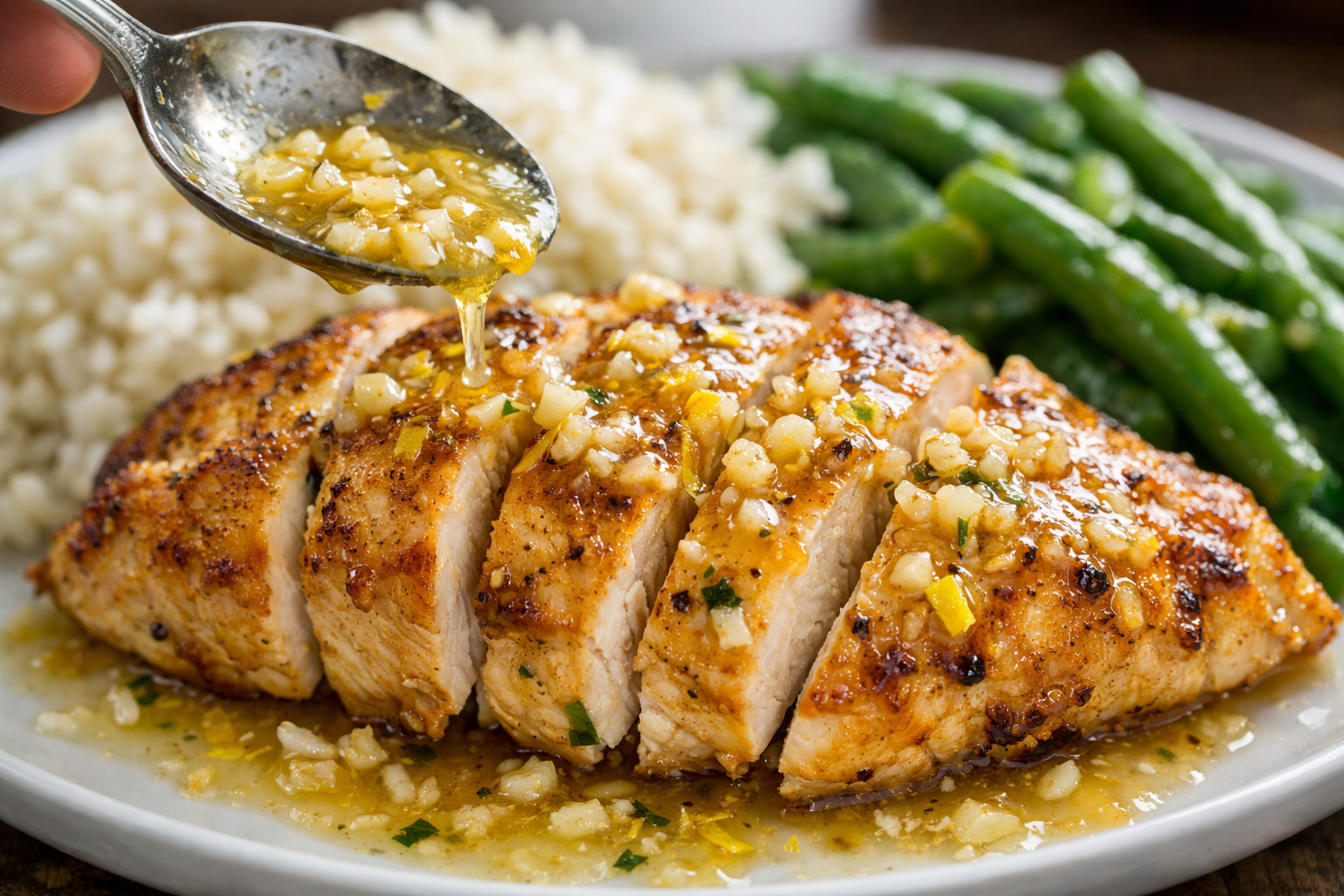 Slow Cooker Lemon Garlic Chicken (Easy & Juicy)