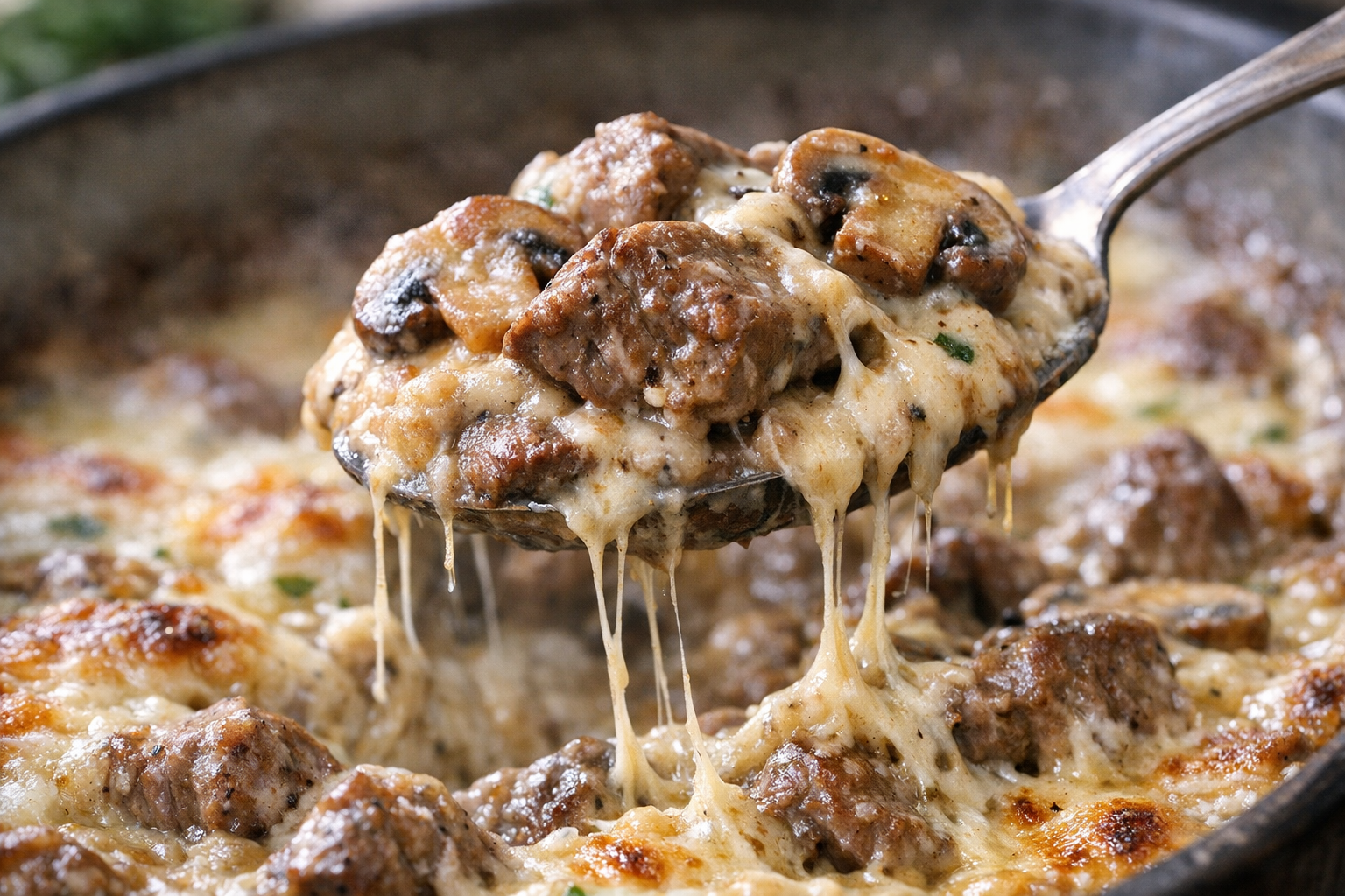 Creamy Beef and Mushroom Bake (Easy Weeknight)