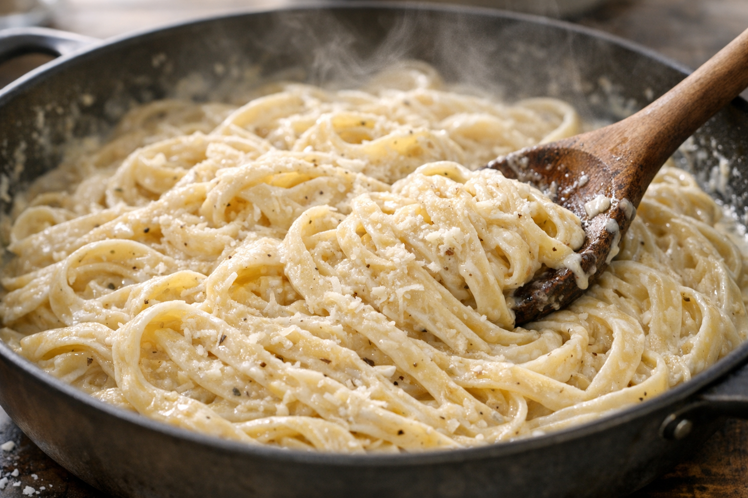 One-Pot Creamy Garlic Pasta (Ready in 25 Minutes)