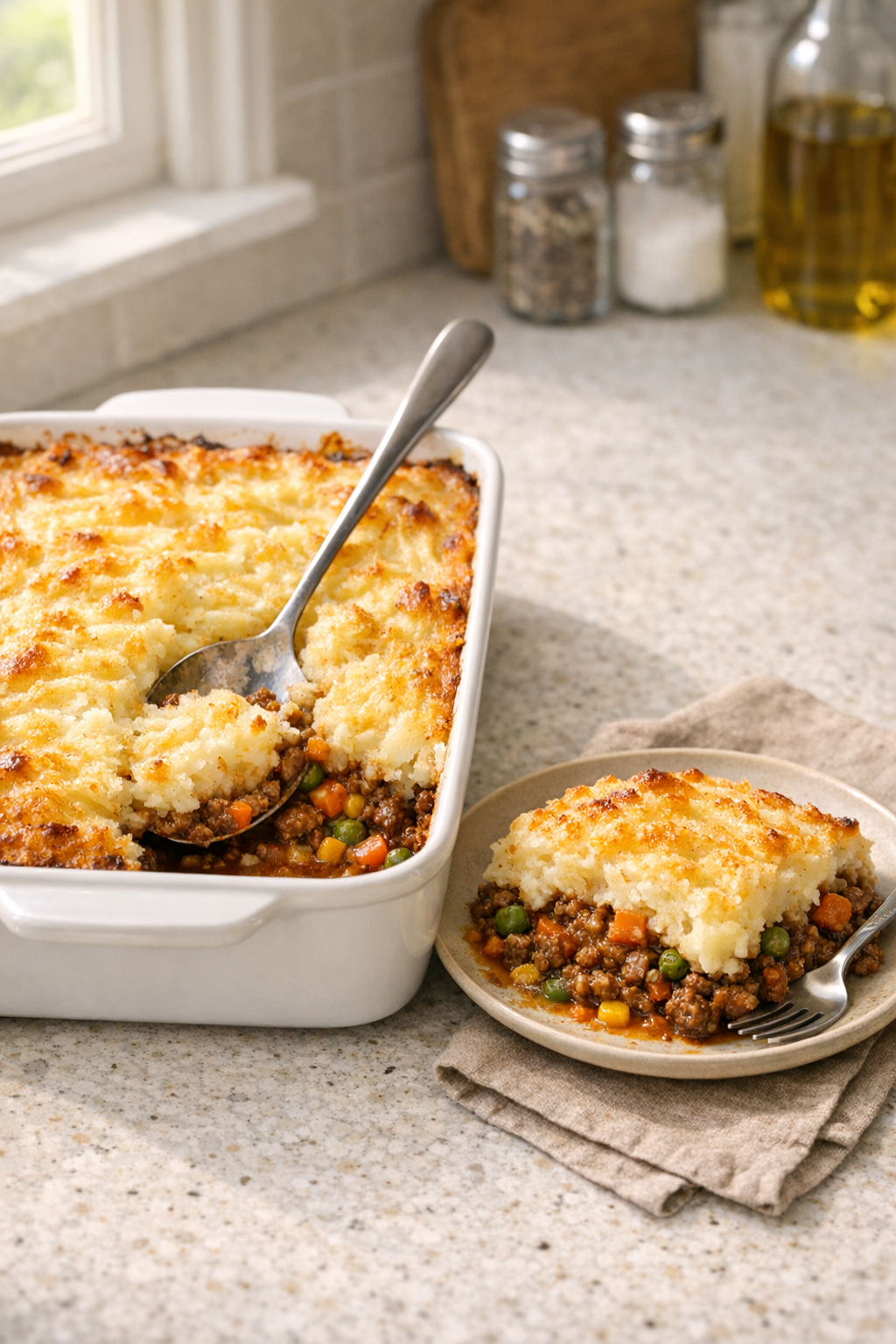 Classic Beef and Mashed Potato Casserole Recipe