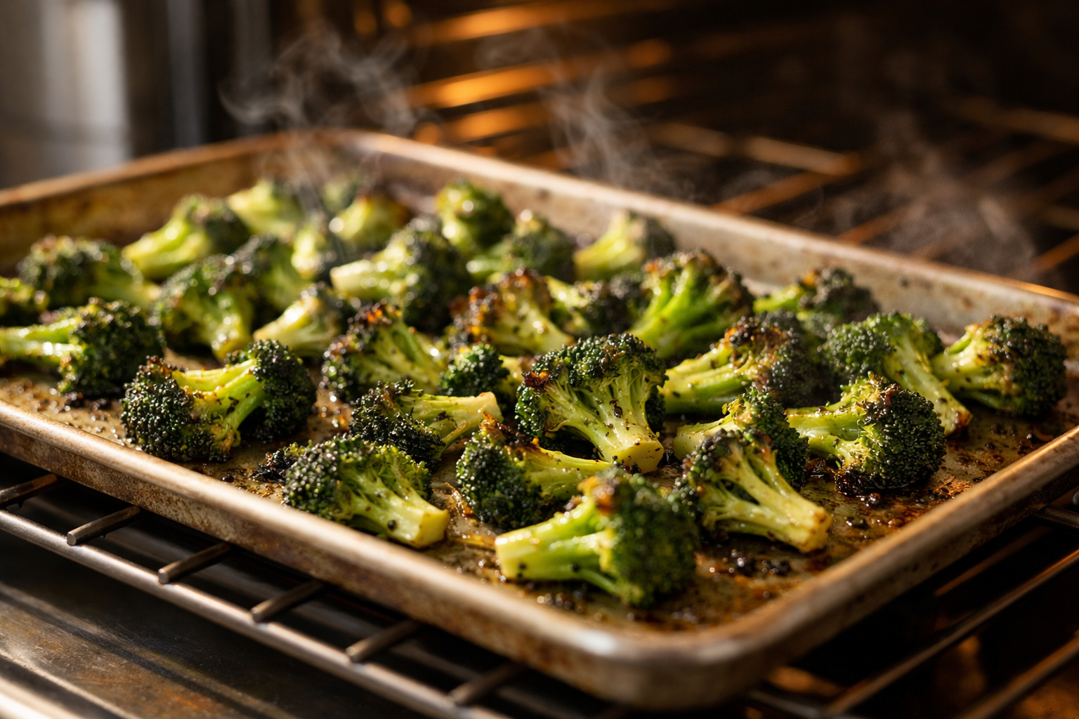 Sheet-Pan Miso Glazed Salmon with Sesame Broccoli