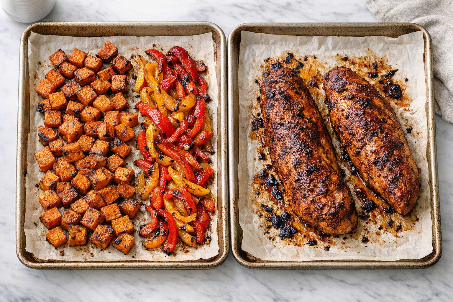 Chipotle Lime Turkey & Sweet Potato Meal Prep Bowls