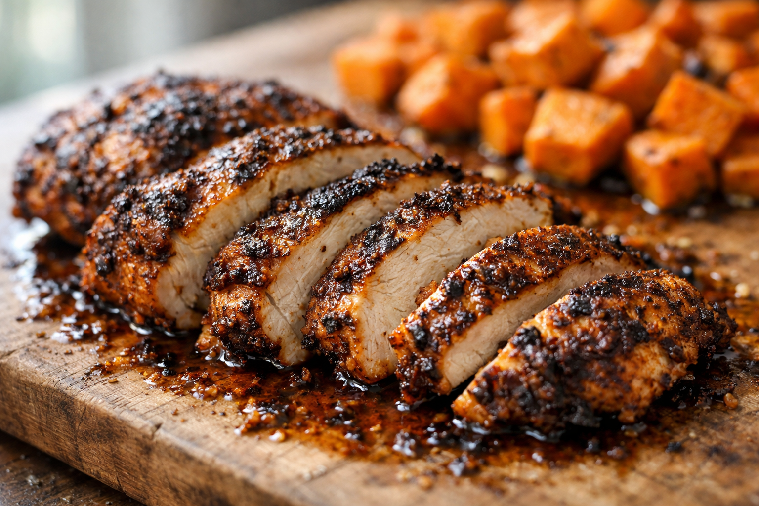 Chipotle Chicken & Sweet Potato Meal Prep Bowls