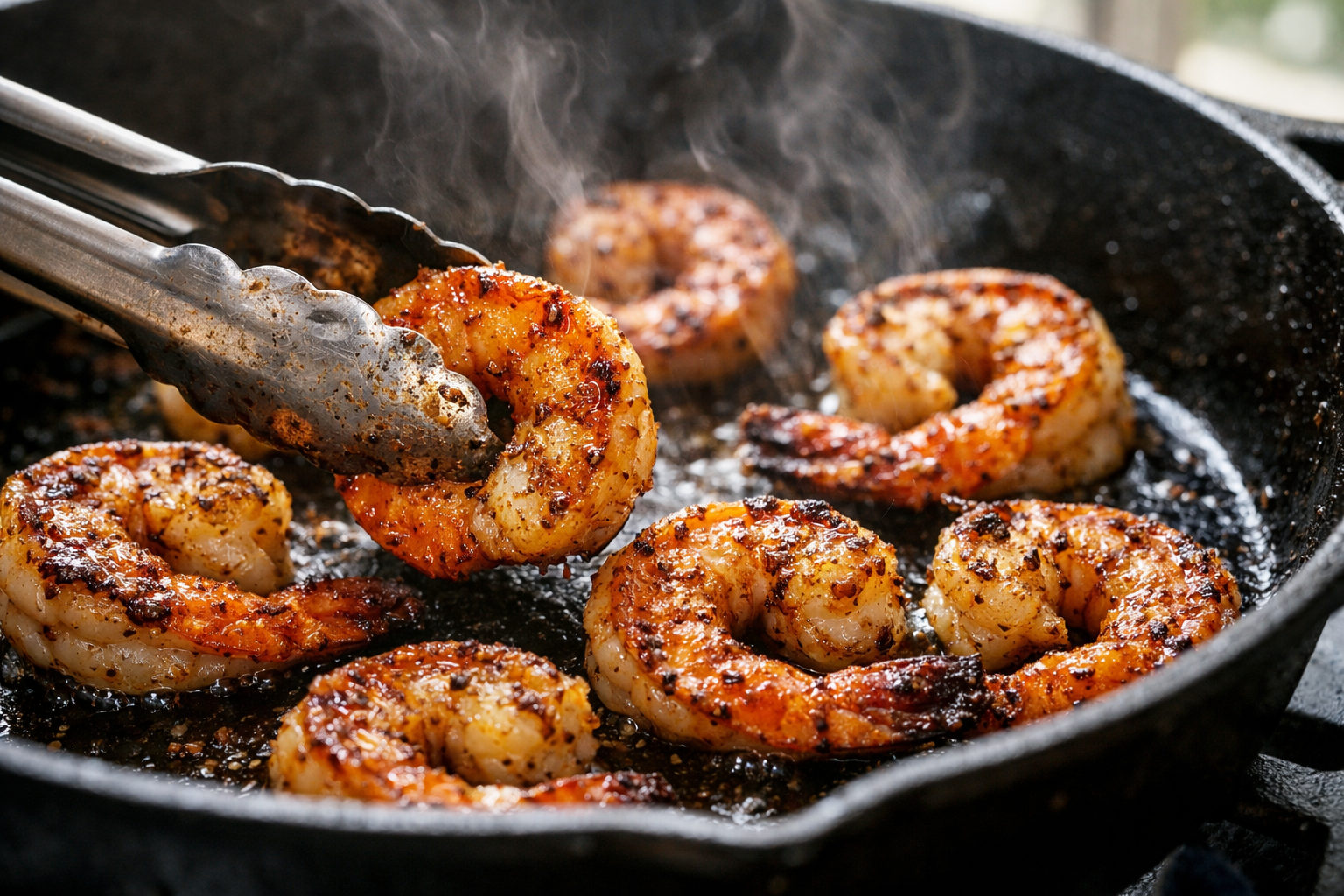 30-Minute Cajun Shrimp Pasta Skillet