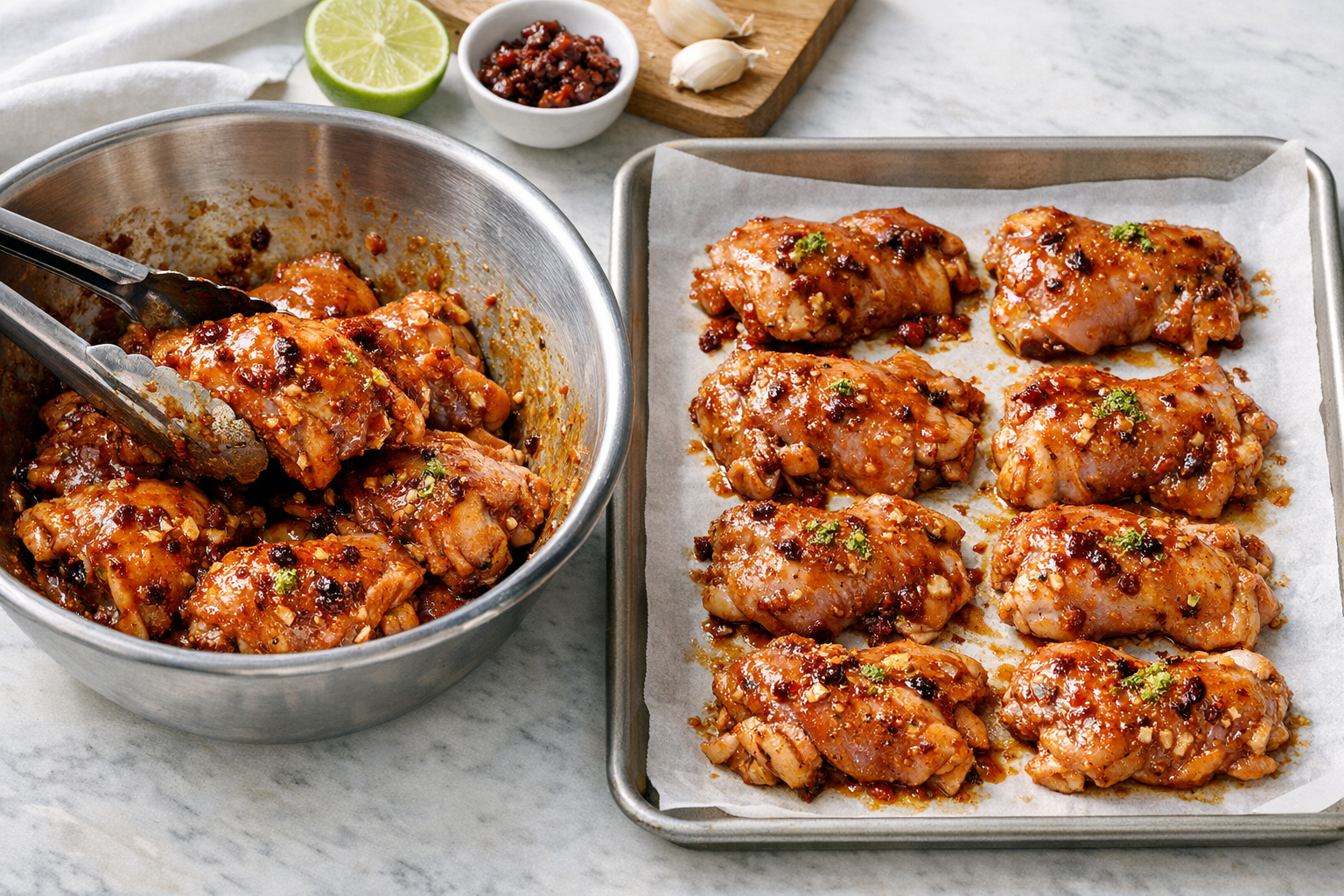 Chipotle Lime Chicken Meal Prep Burrito Bowls