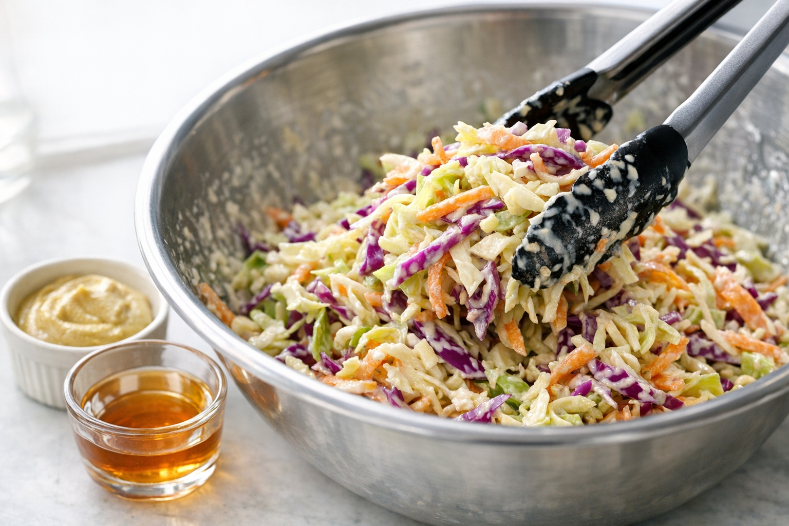 Smoky Paprika Baked Chicken Thighs + Cabbage Slaw
