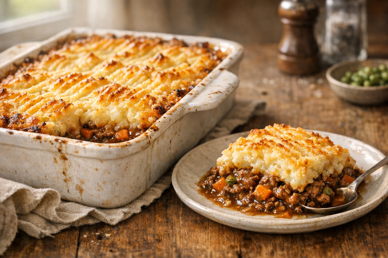 Classic Beef and Potato Cottage Pie (Easy Recipe)