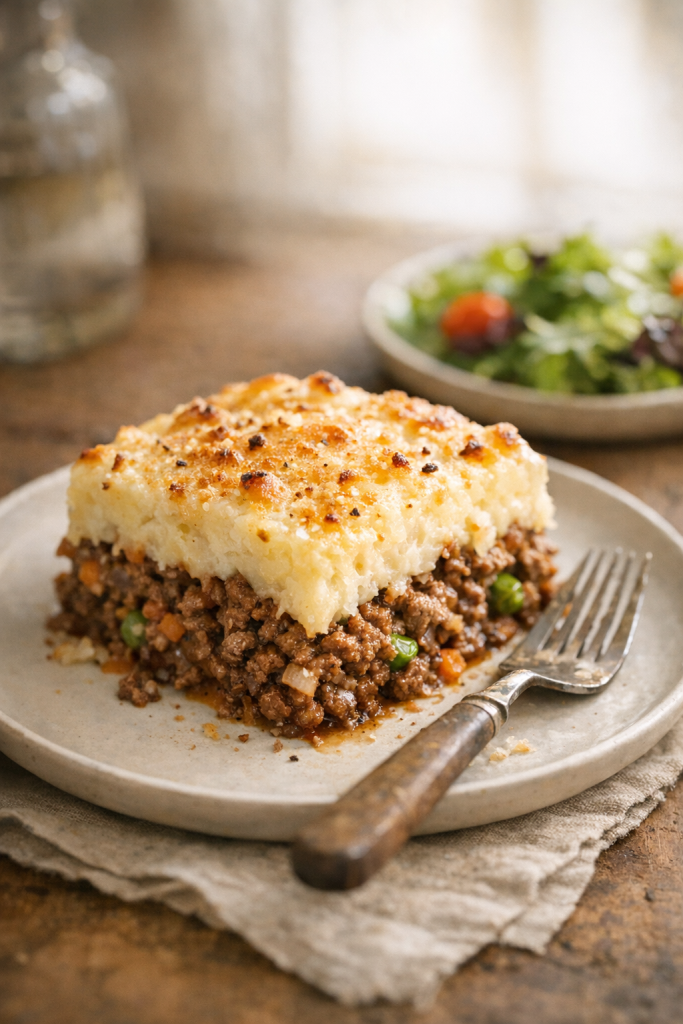 Classic Beef and Potato Cottage Pie recipe