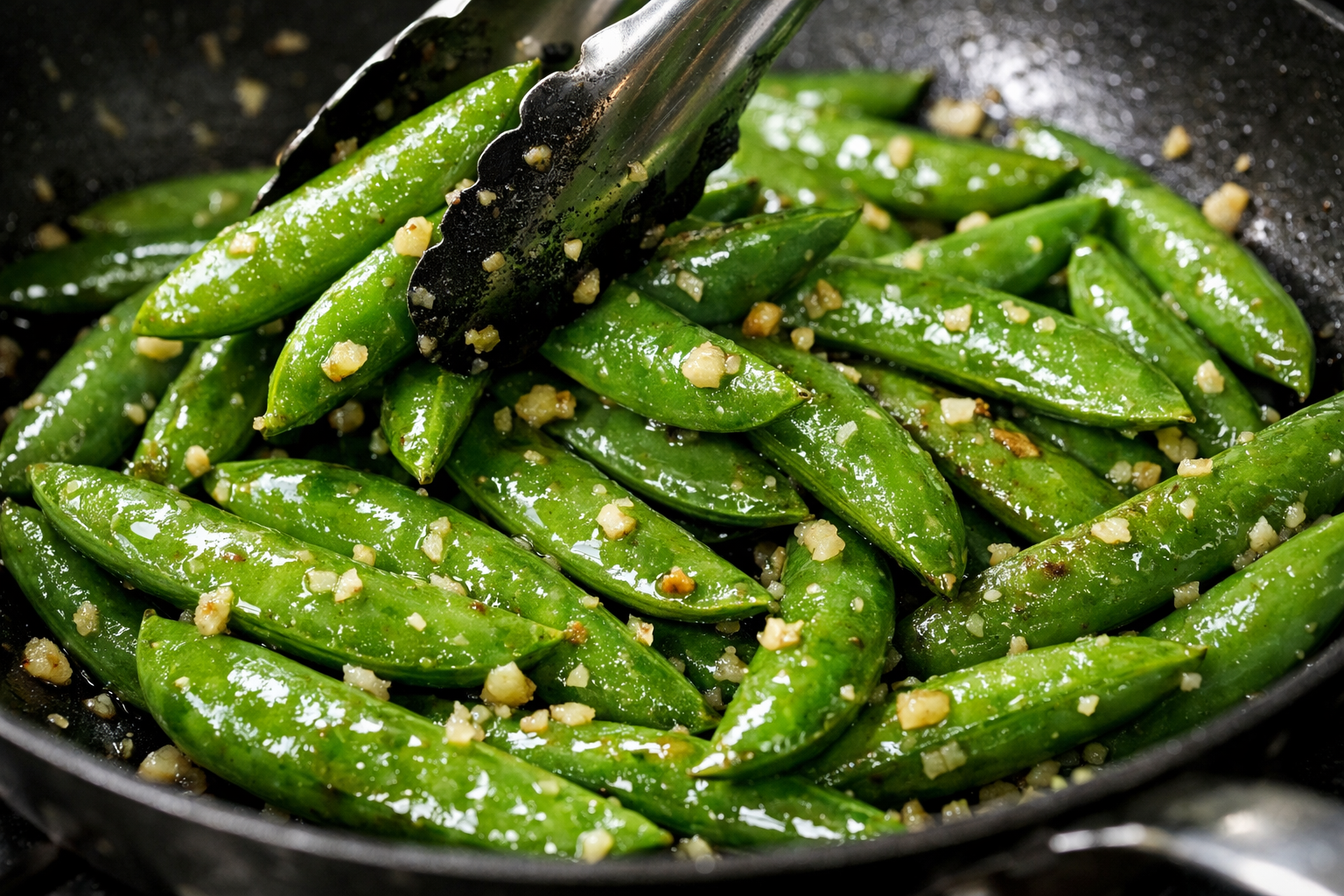 30-Minute Pork and Snap Pea Skillet Recipe