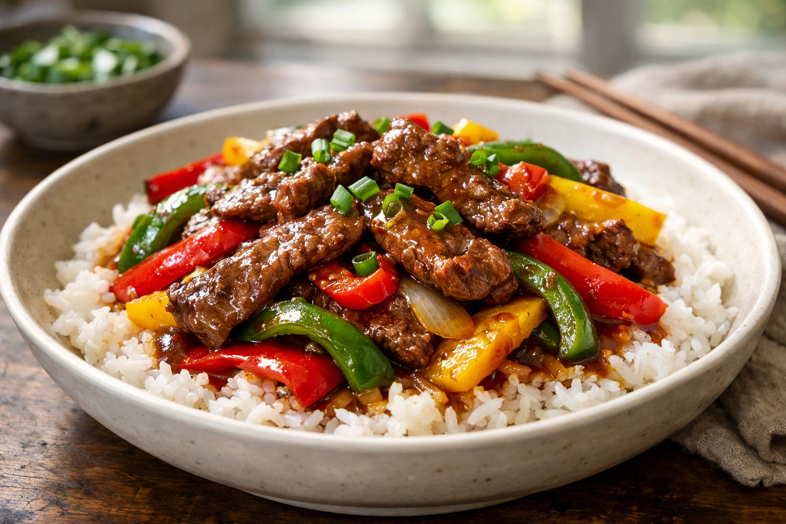 30-Minute Beef and Pepper Skillet (Easy Weeknight)