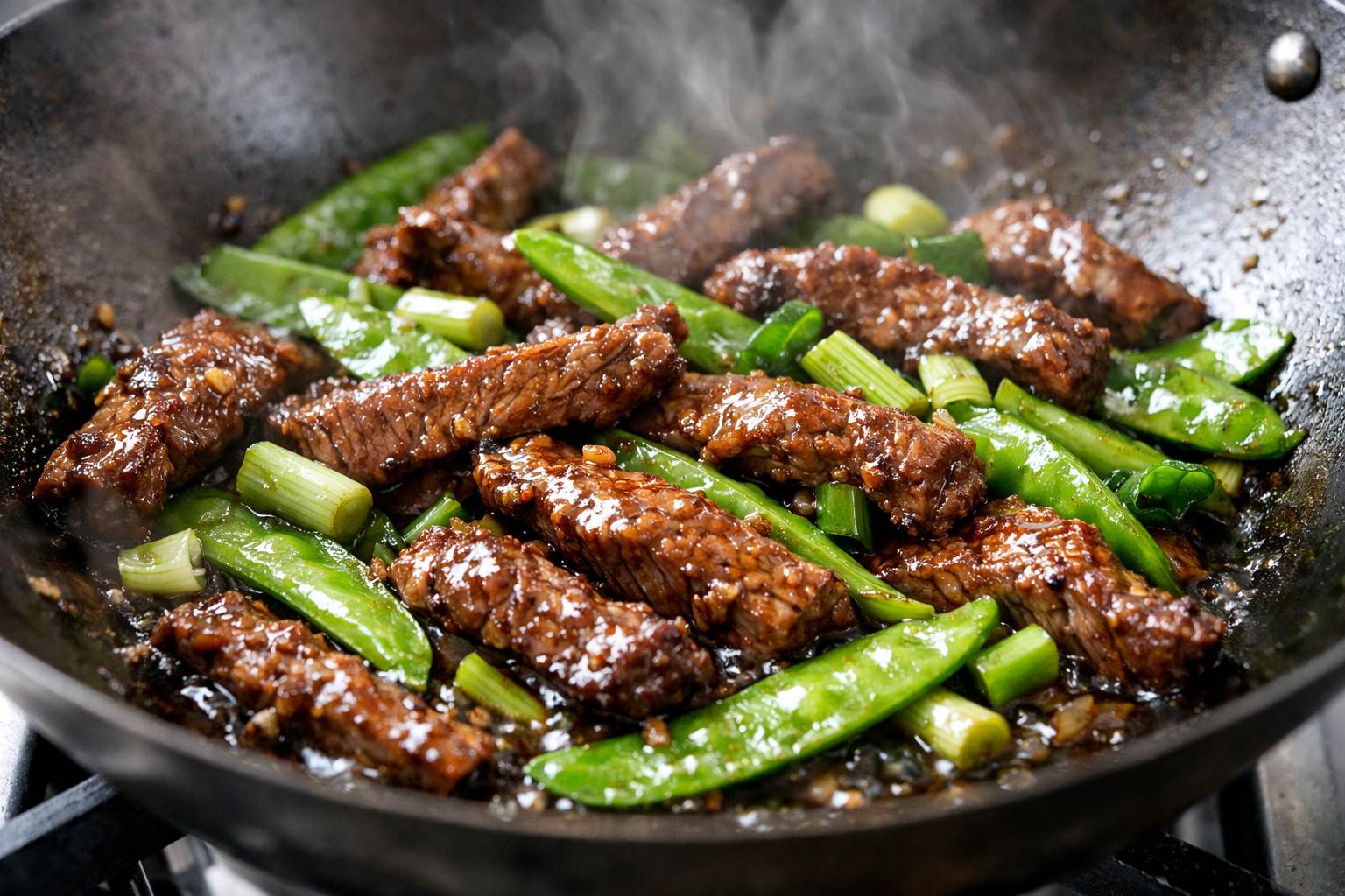 30-Minute Beef and Snow Pea Stir-Fry Recipe