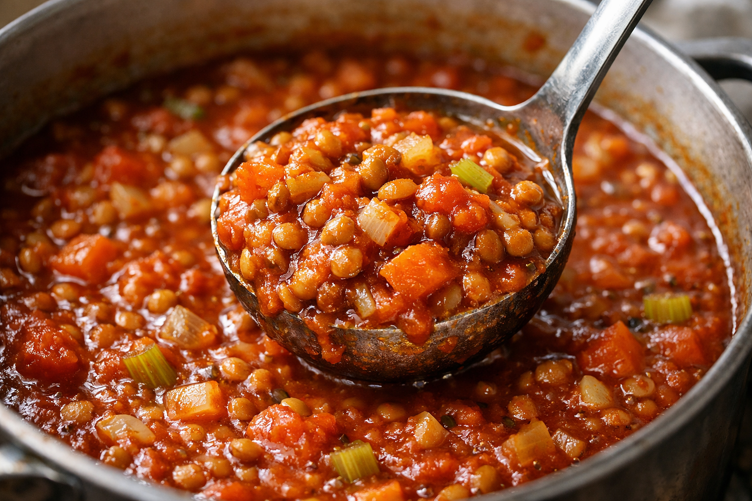 Budget-Friendly Tomato Lentil Stew (One-Pot)
